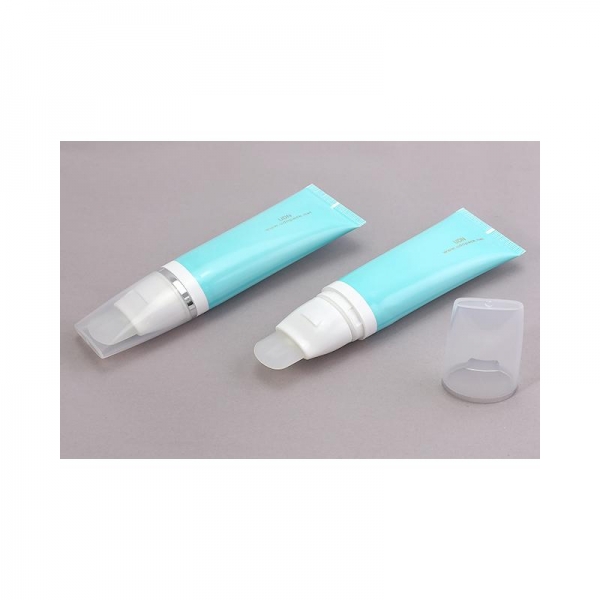 D30-OVAL17-SP003-PL014 Silicon Spatula Applicator Flat Tube Lips